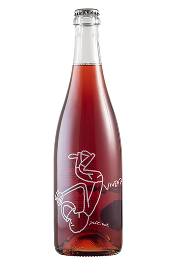 Vivente Chardonnay/Pinot Noir 2022  Petillant Naturel Rosé